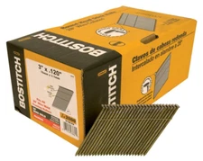 Round Head Framing Nails - Nail Stick 120 Plain 32000 per Box