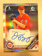 2019 BOWMAN CHROME PROSPECT CPA-JB JAMES BOURQUE AUTO REFRACTOR NATIONAL 188/499