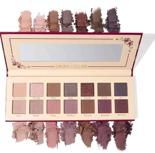 Laura Geller Seasonless Staples - "LA DOLCE VIOLET" - 14 Multi Finish Eyeshadows