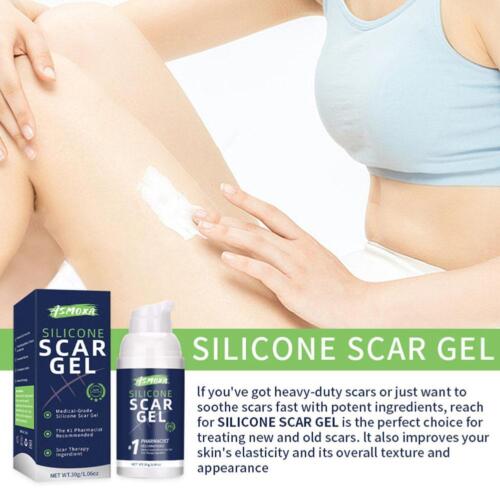 Silicone Scar Gel Stretch Marks Removal Cream Skin Care Scars Treatment Cream - Picture 2 of 9