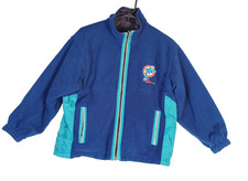 Vintage Miami Dolphins Jacket Boys Green Reversible NFL Pro Line M 10-12