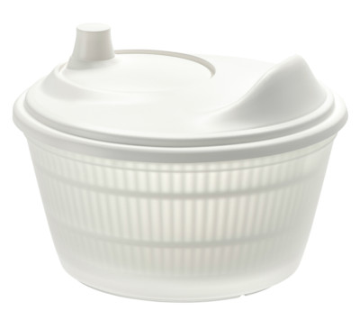 IKEA UPPFYLLD Salad Spinner, White Brand NEW