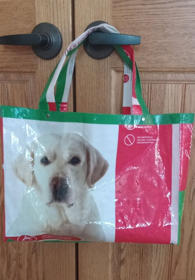 Bag Tote,  Red, White, Green, Large