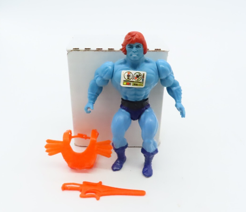 Vintage Faker Motu Complete 1981 Masters Of The Universe With Sticker Mattel