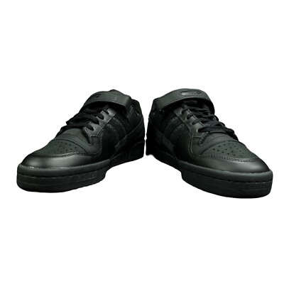 Adidas Forum Low Core Black Shoes HQ6807 Men's Sizes 9 - 11