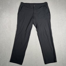 Lululemon Pants Mens 38x32 Obsidian Commission Relaxed Warpstreme Golf Casual
