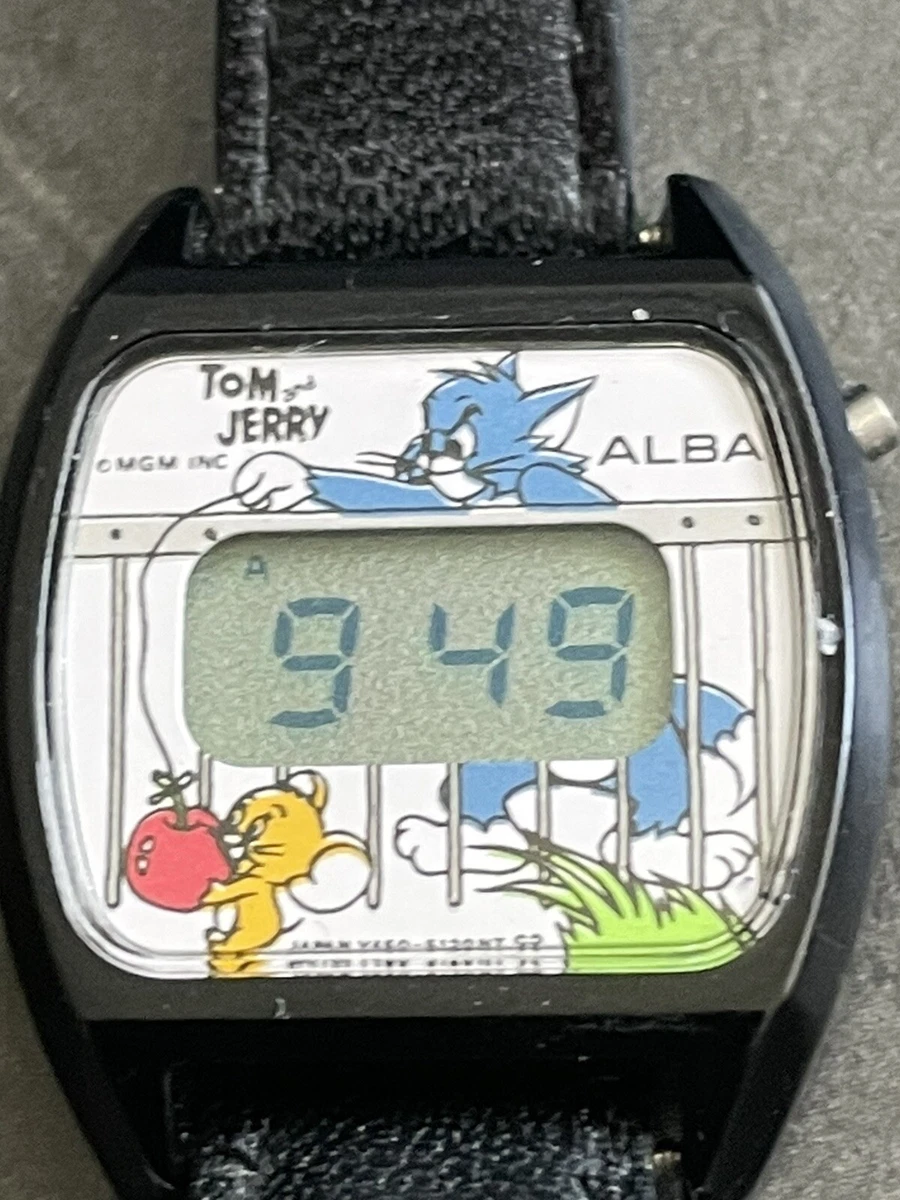 Vintage Alba Seiko Tom&Jerry very rare