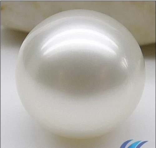 HUGE PERFECT ROUND NATURAL SOUTH SEA 16MM GENUINE WHITE LOOSE PEARL UNDRILLED 