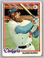 1978 Topps #562 Glenn Burke