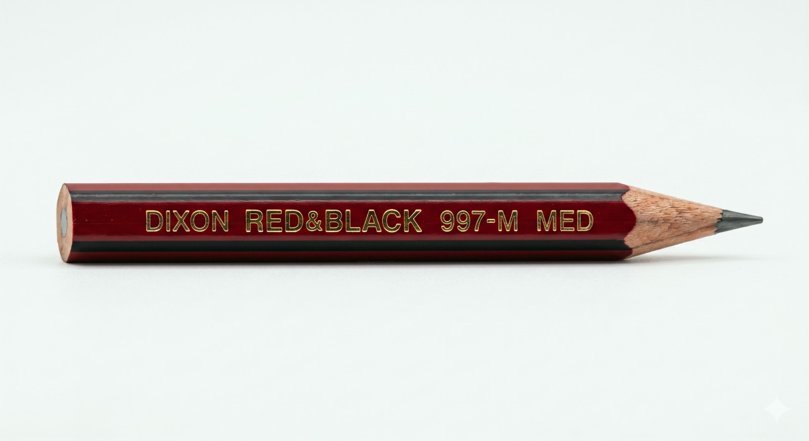 Dixon Ticonderoga 19972 Carpenter Pencil, Flat Barrel, Wood