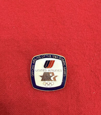 *VINTAGE* 1984 LOS ANGELES OLYMPICS PIN UNITED AIRLINES Sponsor Pin Medium Size