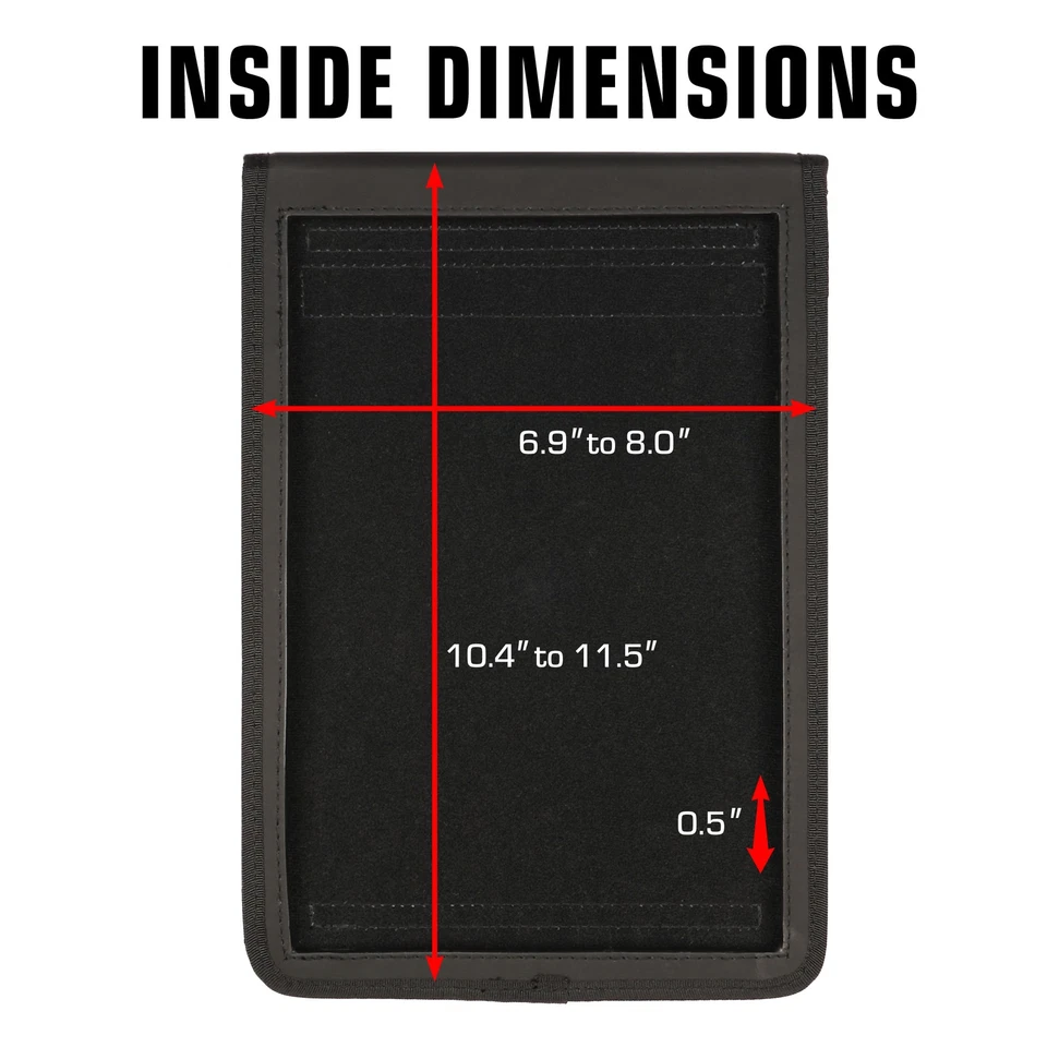 Funda para Tablet USA GEAR 12 Pulgadas con Frontal Abierto y Correa para el Hombro Ajustable Foto 3 de 4