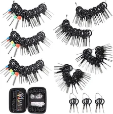 Kikerike 139 Pcs Terminal Removal Tool Kit Car Electrical Pin Extractor Set