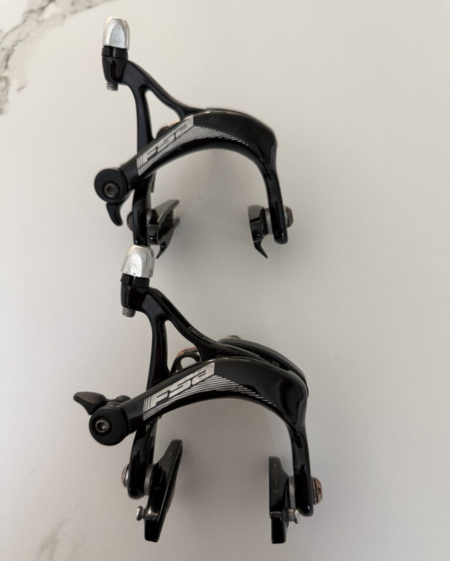 FSA Gossamer Side Pull Caliper Brake Set Front/Rear Black Road