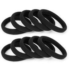 Women Elastic Hair Ties Seamless Hair Bands Ponytail Holders No Crease Damage