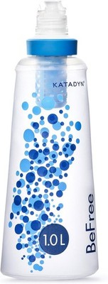Katadyn BeFree 1.0L Water Filter, Fast Flow, 0.1 Micron EZ Clean Membrane for