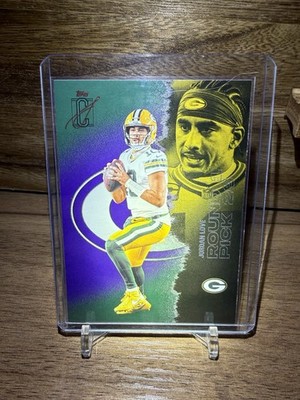 2025 Topps Signature Class Jordan Love Exclusive Green & Purple Packers #21