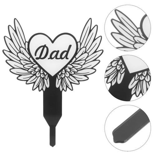  Memory Yard Stake, Atmosphärenstecker, Garten-Acryl-Marker, Erinnerungspfahl - Bild 12 von 12