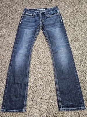 BKE Aaron Jeans Mens Size 30R 30x30 Blue Slim Fit Stretch Denim Casual Comfort