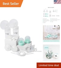 Luna 19mm Double Pumping Kit - Genuine Motif Breast Pump Replacement Parts