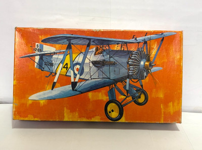 Pyro Fairey Flycatcher Airplane Model Kit P610-100 Open Box