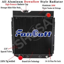 3 Row Radiator For 1964-1966 Ford Mustang Falcon1960-65 Ford Ranchero V8 New 3 Row Radiator For 1964-1966 Ford Mustang Falcon1960-65 Ford Ranchero V8 New