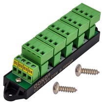 16Amp 300V 4x6 Position Pluggable Terminal Block Distribution Module D1654GP