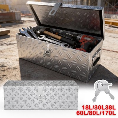 Werkzeugbox Truckbox Transportbox Anhängerbox Alumium Werkzeugkiste Lagerbox