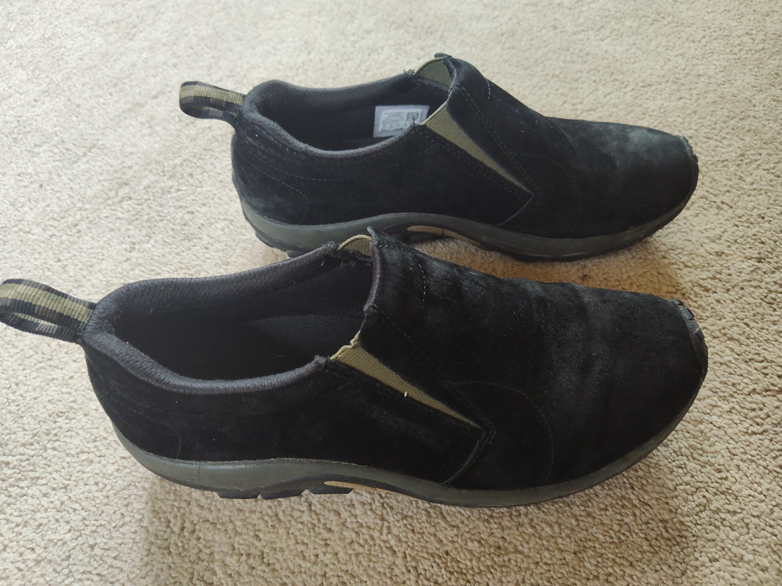 Merrell Scarpa Uomo Jungle Moc Slip On Midnight Uomo Tg 10 M Nero