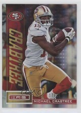 2013 Rookies & Stars Longevity Parallel Platinum 17/25 Michael Crabtree #84 0im