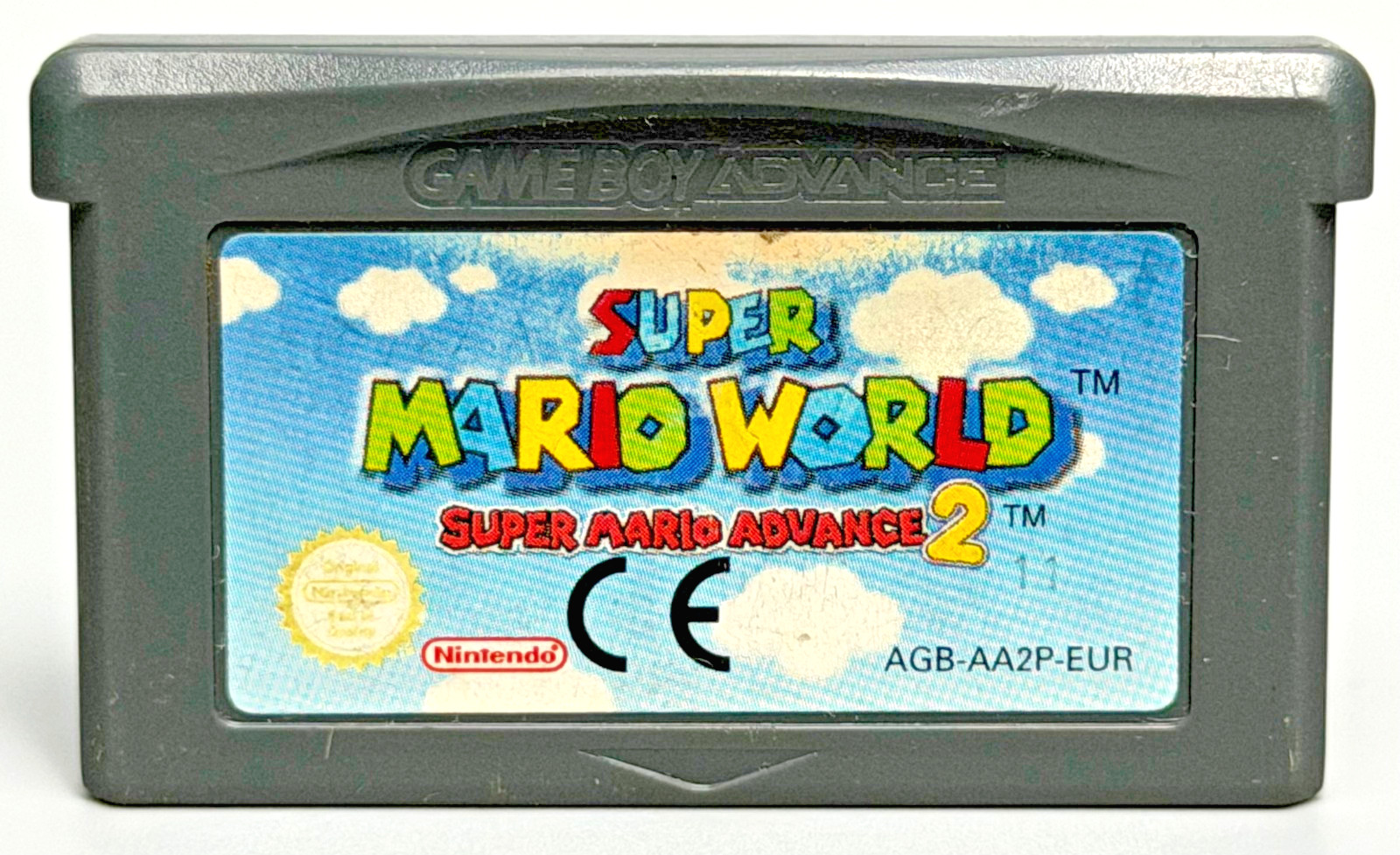 SUPER MARIO WORLD sur Nintendo Game Boy Advance GBA 100% authentic