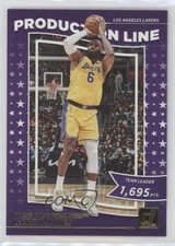 2022-23 Panini Donruss Production Line Press Proof LeBron James #1 0q0