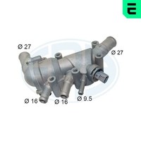 Thermostat KüHlmittel ERA 350565A FüR Ford KA Fiesta RB Mit GehäUse 5 Street RL2