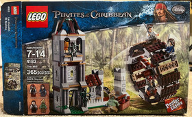 LEGO 4183 The Mill Pirates of the Caribbean &mdash; Empty Box + Instructions Only
