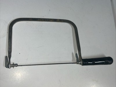 Vintage Great Neck No. 9 Coping Saw Woodworking Ready to do Work - Made in USA !