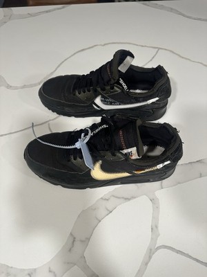 Size 13 - Nike Air Max 90 x OFF-WHITE Black 2019