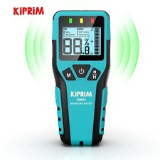 Kiprim Pinless Moisture Meter Wood Damp Detector Non-Destructive Wall Timber