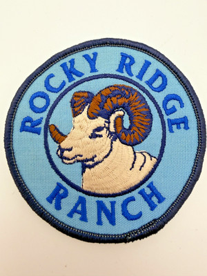 Rocky Ridge Ranch Ram Horn Vintage Lake Luzerne New York
