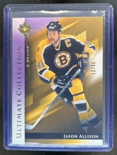 2024-25 Upper Deck Ultimate Jason Allison Purple Legend #/35 Bruins