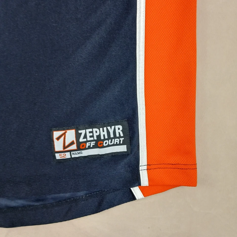Camiseta deportiva de colección Zephyr Illinois Fighting Illini XL para hombre años 90 Corea fuera de la cancha 25x31 Foto 2 de 4