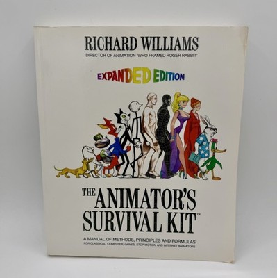 The Animator's Survival Kit Expanded Edition Richard Williams Paperback Art Book