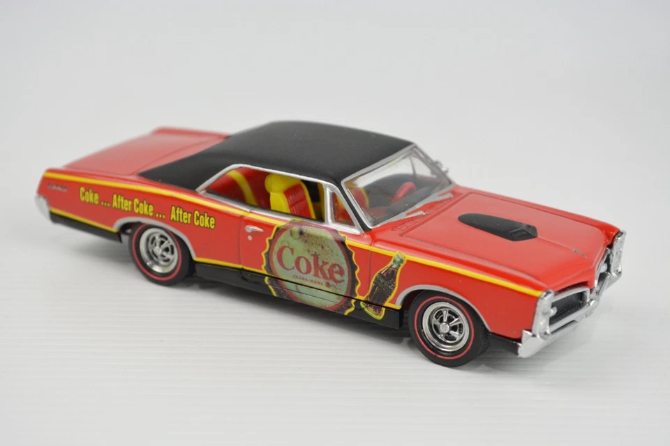 Coca Cola Pontiac GTO 1967 Die Cast Car Matchbox with COA - Image 4 of 4