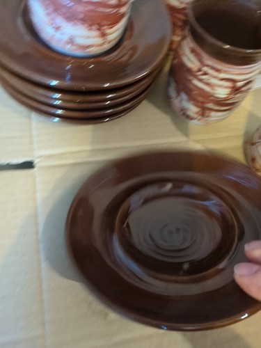 Set Of 6 Skegness Pottery Cup And Saucers LRm - Picture 22 of 24