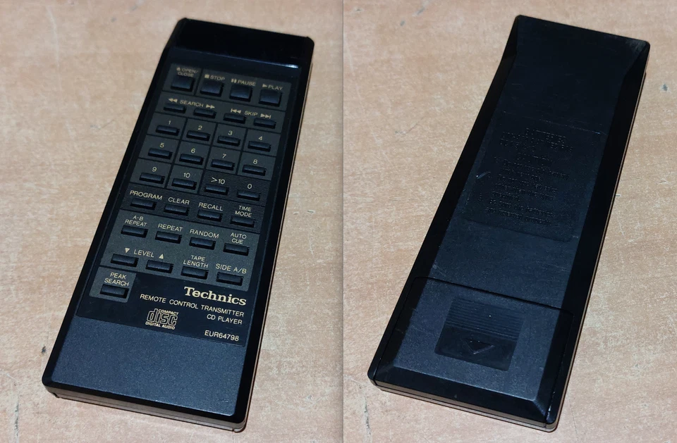Technics SL-PG500A Lettore CD, funzionante senza RC - Immagine 3 di 4