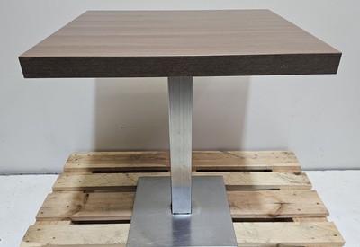 Restaurant Bistro Table 1200 x 600 mm Oak Catering Table Hotel Table Table