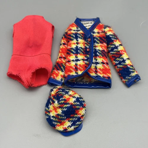 VTG 1970s Francie Twiggy Barbie Doll  Totally Terrific Outfit #3280 Incomplete