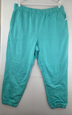 Gap Women's XL Fleece Joggers in Water Garden Green NWT 54.99