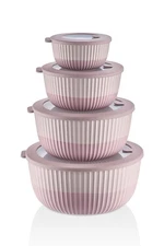 Hobby Life Dora series Leak Proof& Air Tight Mixing Bowl Set With Lids