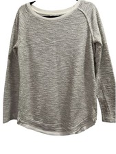 Witchery Grey Marle Top Size Small Layered Look Raglan Sleeve