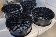 20 Black Rims Fits Bmw M550i 330i 440i 530i 540i 740i 750i M3 M4 5x112 4rims
